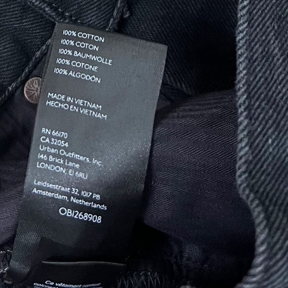 NWT Free People Makai Distressed Cutoff Shorts Washed Black - Picture 8 of 8